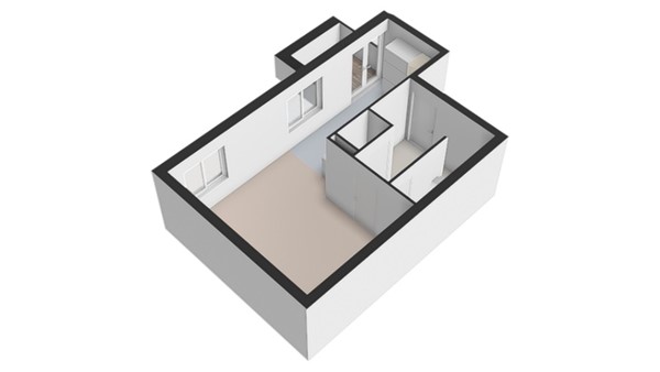 Plattegrond - Tieratesstraat 8, 2291 ZJ Wateringen - 1e Verdieping-3D.jpg